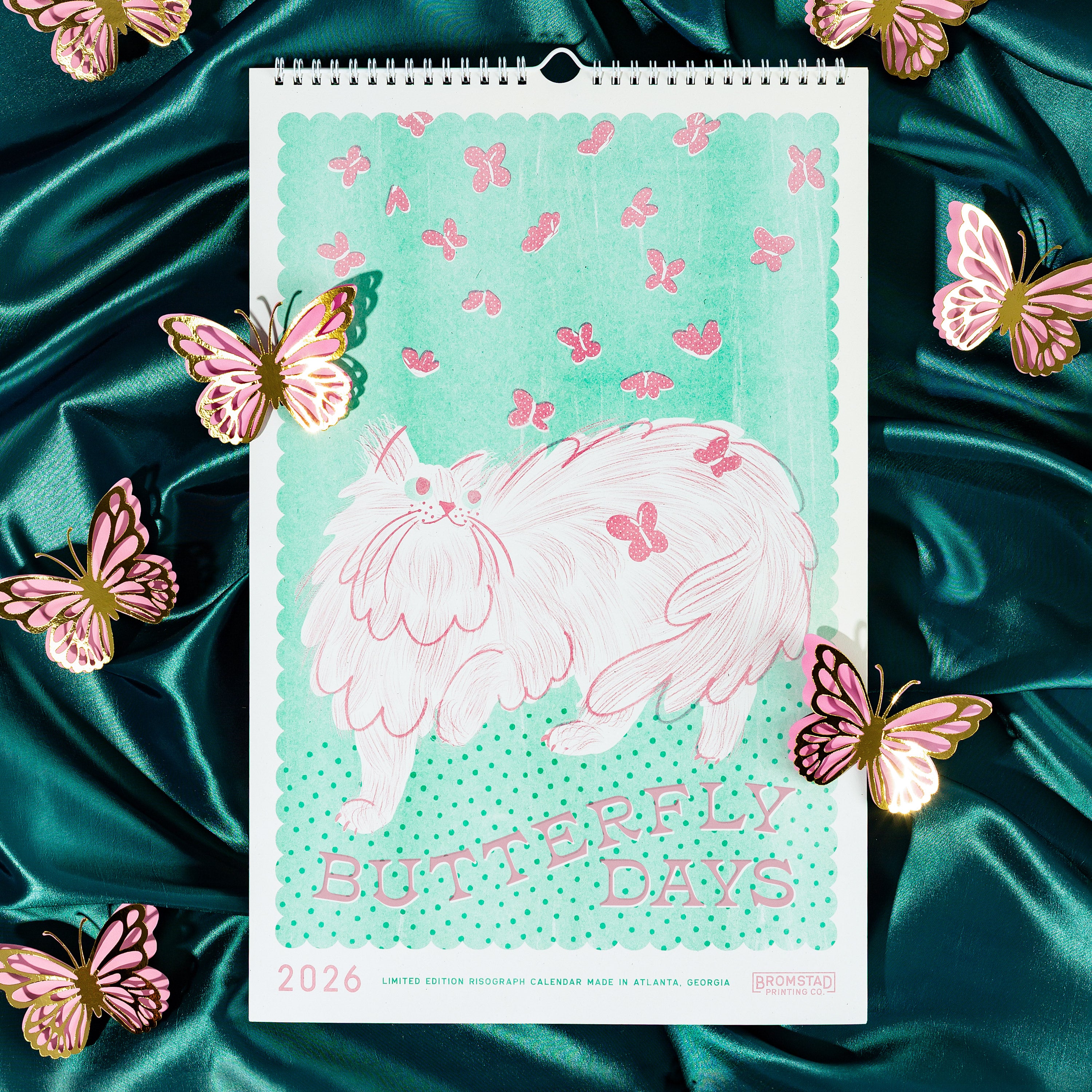 2025 Risograph Wall Cat Calendar - Ain't Life Grand? – Wholesale