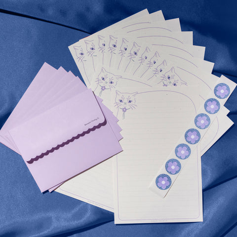 Loaf Cat Letter Writing Set