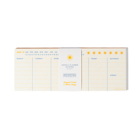 Weekly Planner Notepad