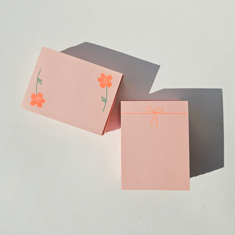 Bow - Risograph Small Notepad