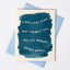 A Brilliant Star May Twinkle Out - Risograph Sympathy Card