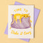 Time to Take it Easy - Risograph Greeting Card