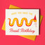 Bessst Birthday Snake - Risograph Card