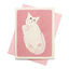 Cat on Glass - Risograph Card