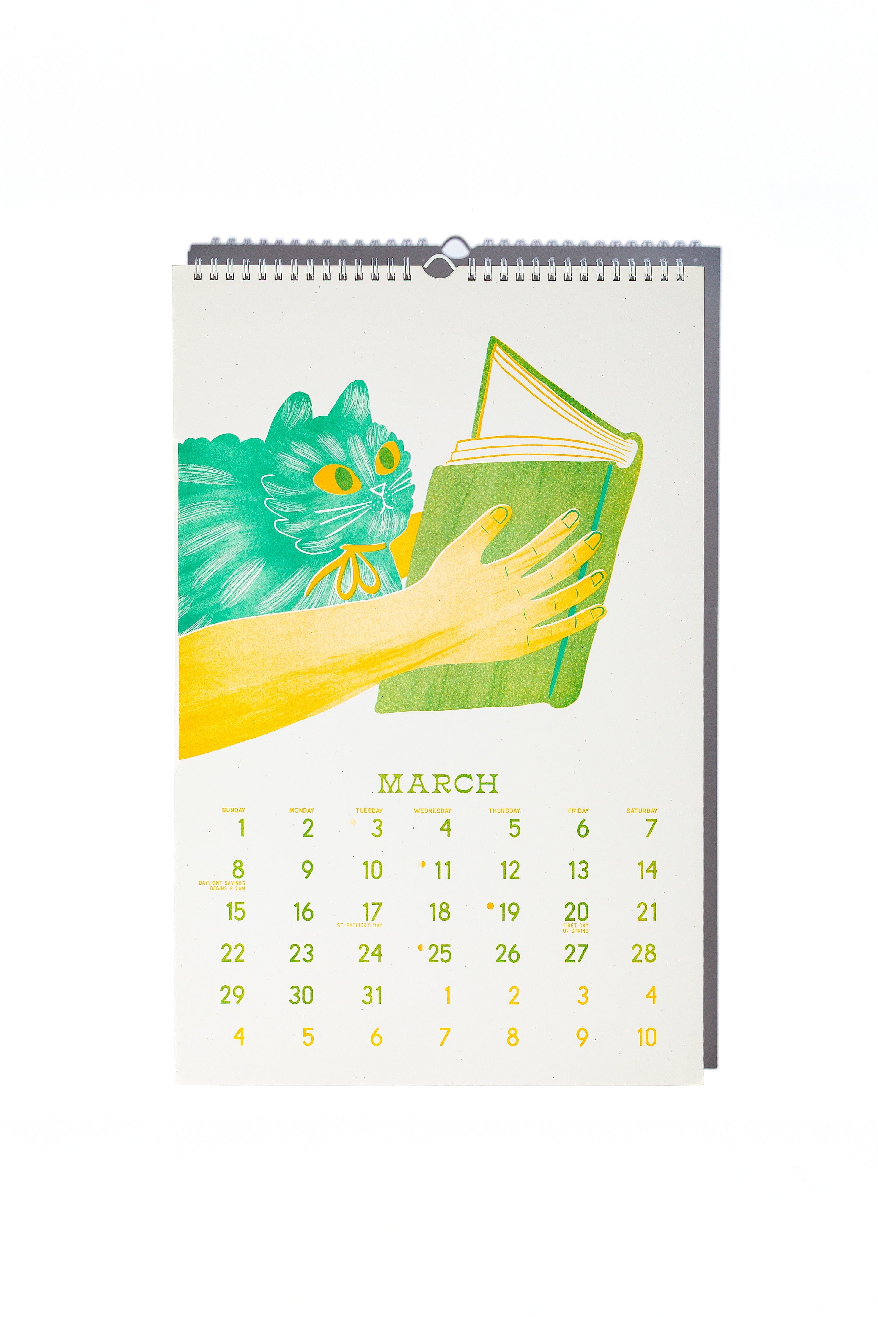 Atlast&co 2022カレンダー 2025 Risograph Wall Cat Calendar - Ain't Life Grand? – Wholesale
