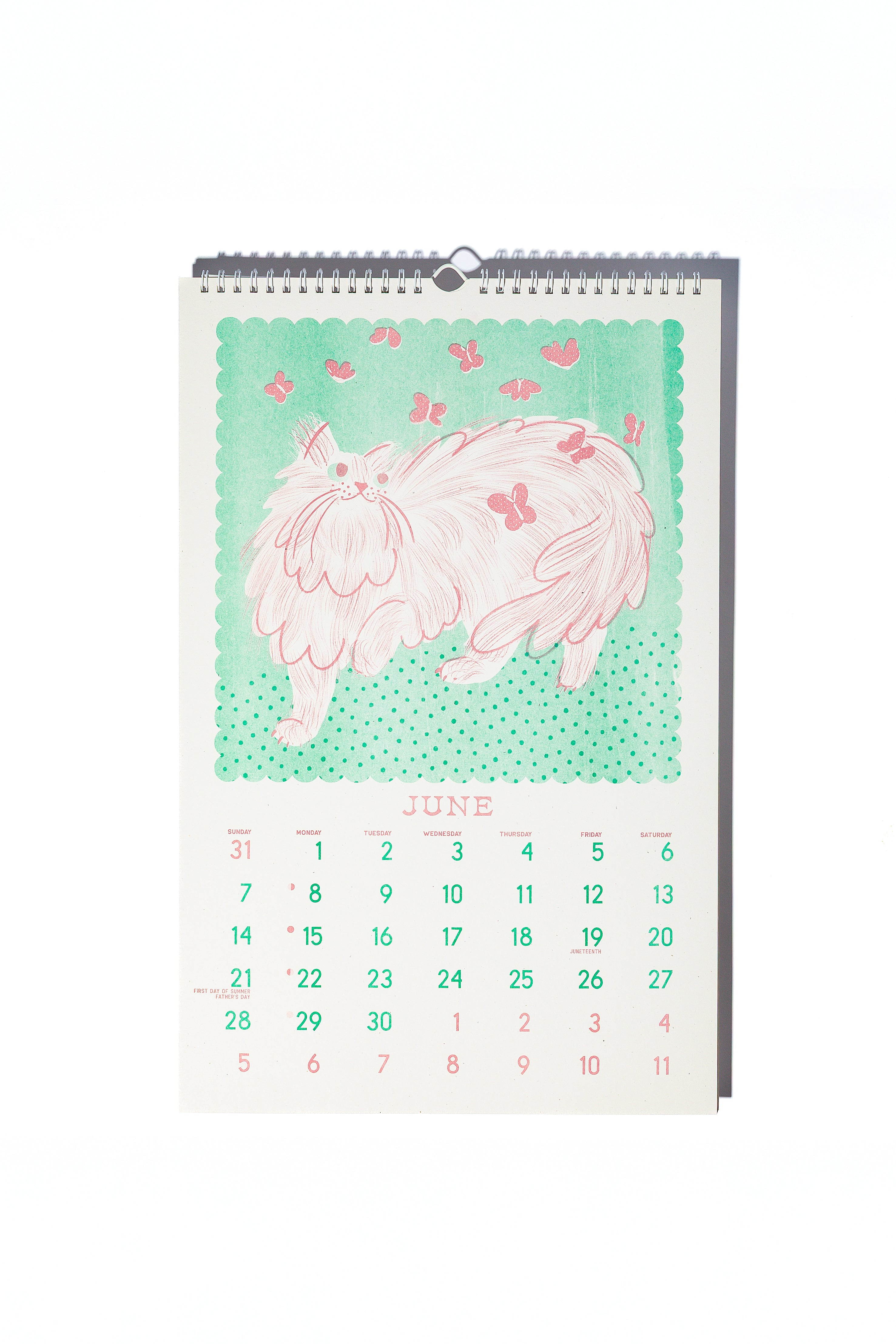 Atlast&co 2022カレンダー 2025 Risograph Wall Cat Calendar - Ain't Life Grand? – Wholesale