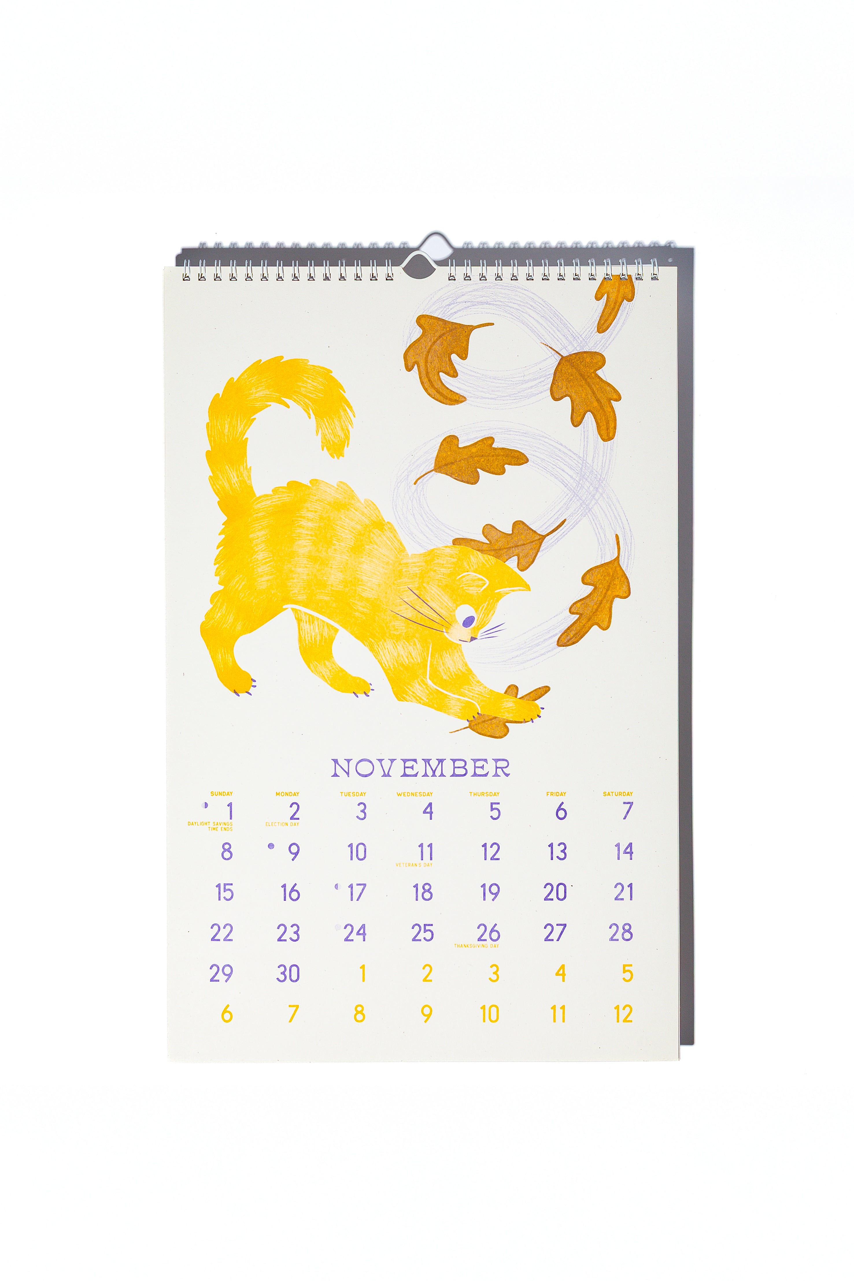 Atlast&co 2022カレンダー 2025 Risograph Wall Cat Calendar - Ain't Life Grand? – Wholesale