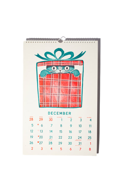 2027 Risograph Wall Calendar - Just Makin' It Through