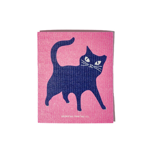 Mischief Cat - Swedish Dishcloth