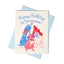 Happy Birthday to Yooooooo! - Risograph Card