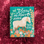 No Pony Birthday - Risograph Card