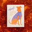 Woof! Dog Years Birthday - Risograph Card