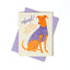 Woof! Dog Years Birthday - Risograph Card
