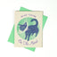 Glad You're On The Mend - Risograph Get Well Card