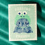 Feeling Froggy - Risograph Greeting Card