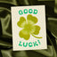Good Luck - Risograph Card