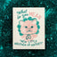 New Little Brother or Sister - Risograph Baby Card