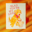 Glad You're My Dad - Risograph Greeting Card