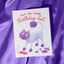 Birthday Suit Cat  - Risograph Card
