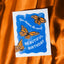 Beautiful Birthday Butterflies - Risograph Card