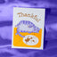 Thankful Cat - Risograph Card