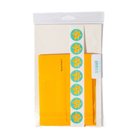 Yellow Flower Letter Writing Set