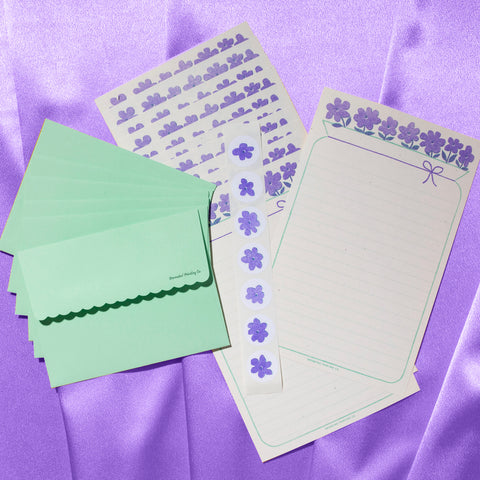 Vase Letter Writing Set