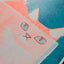 Orange Cat in a Bowl - Risograph Print