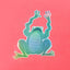 Panic Frog - Holographic Sticker