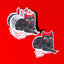 Devil Cat - Mirror Sticker